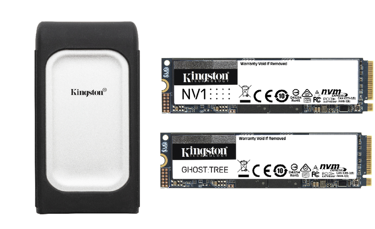 CES 2021: Kingston presenta un avance de su nueva línea de unidades SSD NVMe